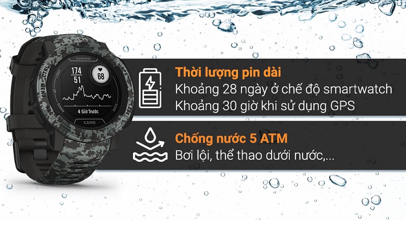 Garmin Instinct 2 - Phân Phối Chính Hãng