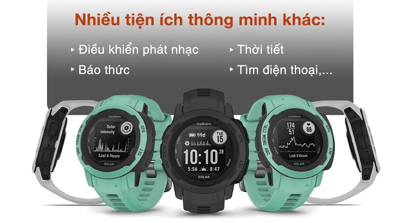 Garmin Instinct 2S Solar - Phân Phối Chính Hãng